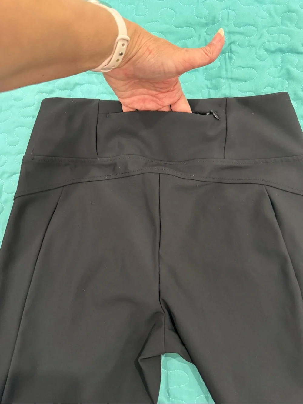 Slim Fit Black Men's Joggers with High Waist